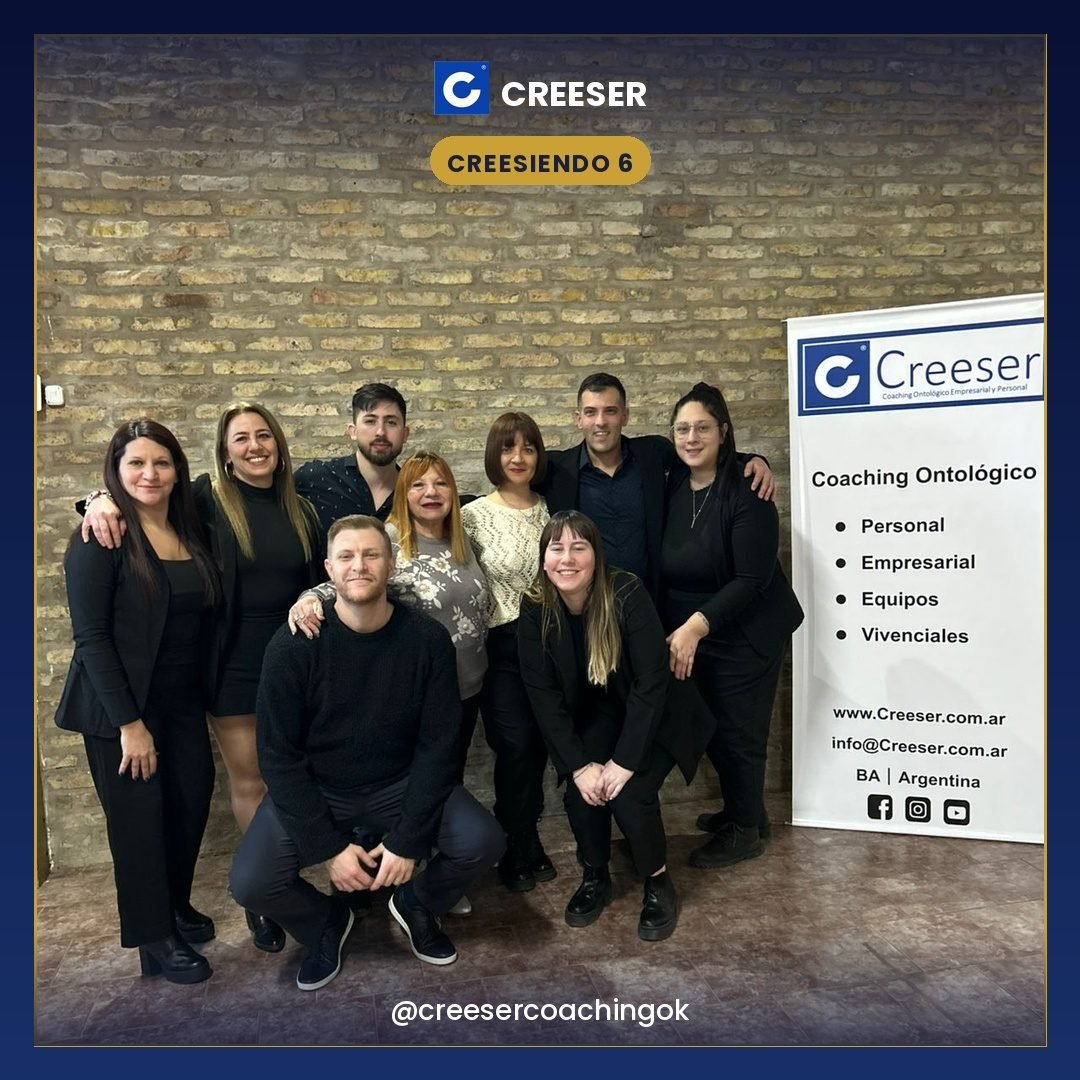 Grupo completo de participantes de Creesiendo 6