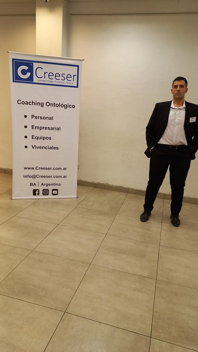 Nahuel Morath, coach ontológico de Creeser